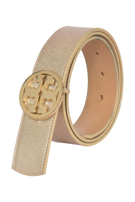 Tory Burch Golden Buckle Belt