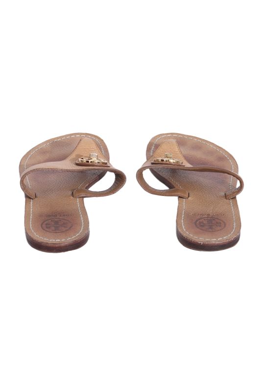 Tory Burch Golden Flats