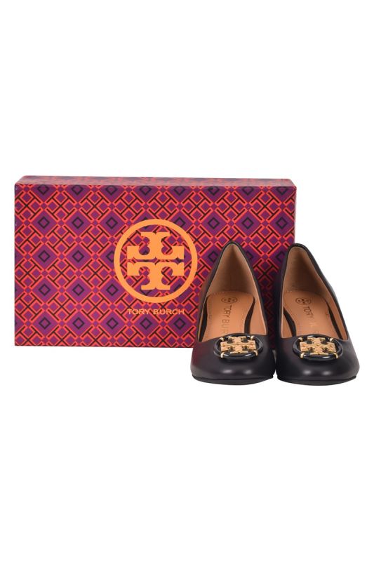 Tory Burch Logo Heels