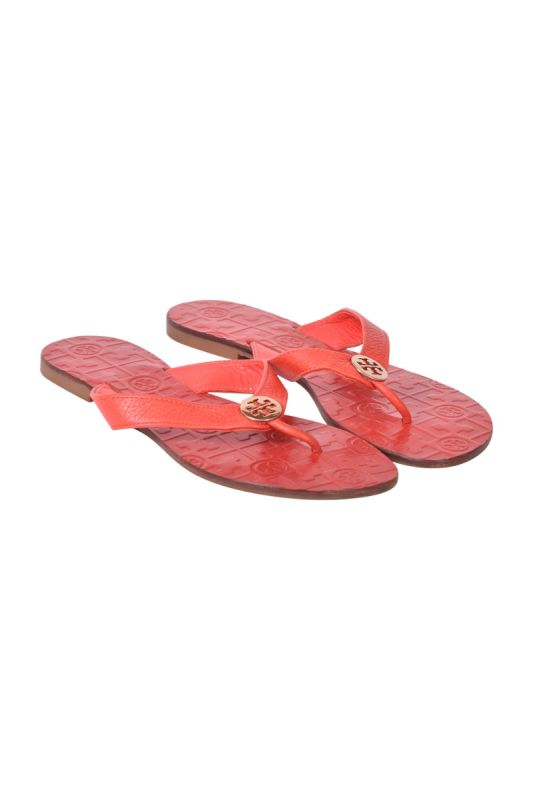 Tory Burch Logo Sandals