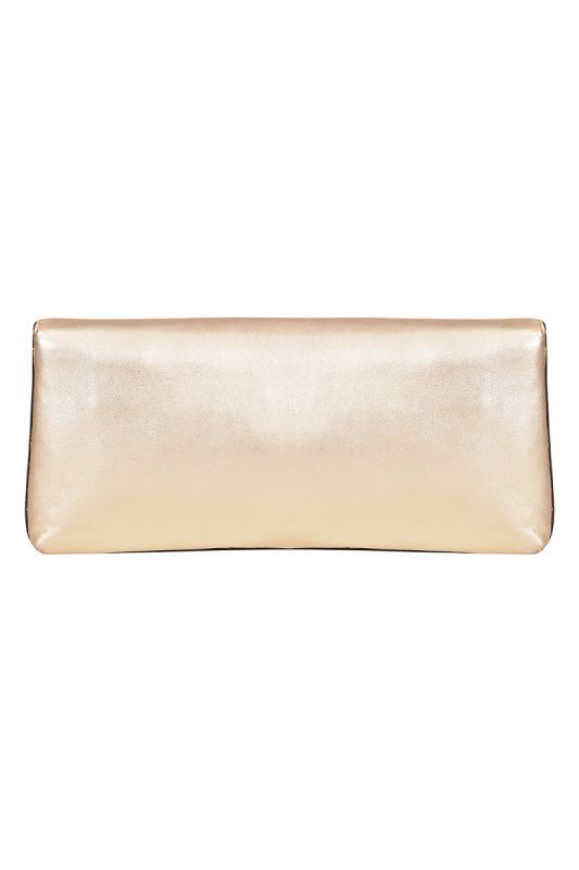 Tory Burch Miller Metallic Clutch