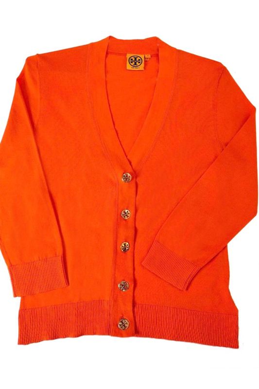 TORY BURCH ORANGE JUMPER