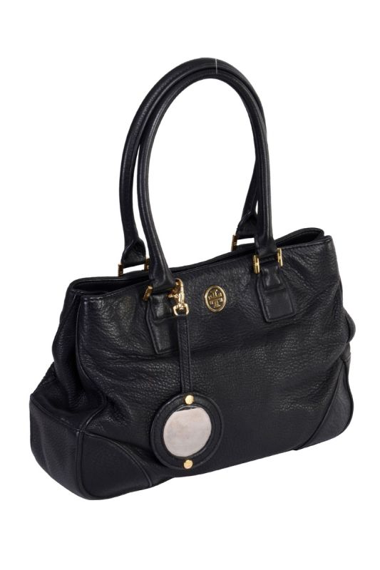 TORY BURCH PARKER BLACK TOTE BAG