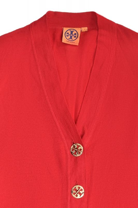Tory Burch Red Cardigan