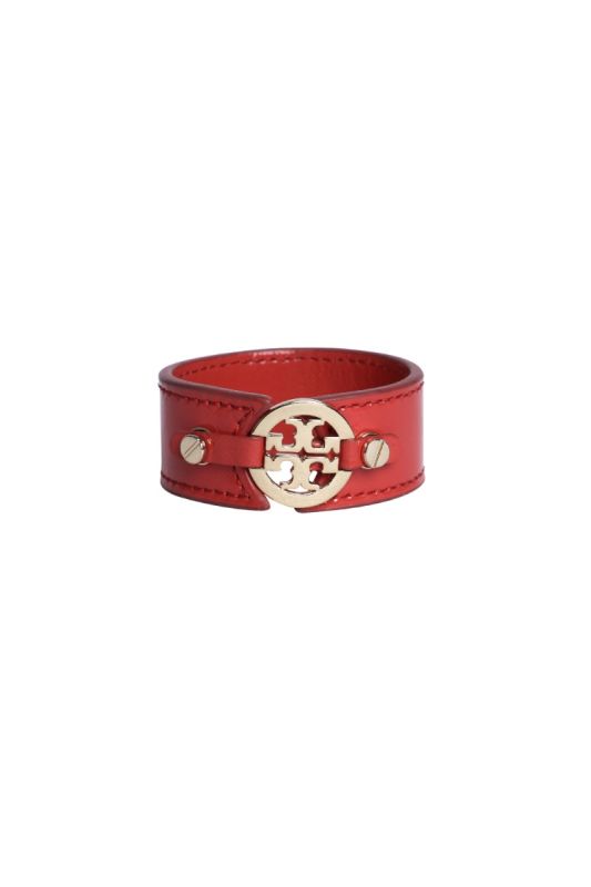 Tory Burch Red Logo Bracelet
