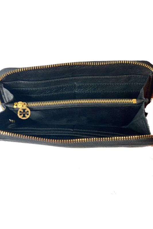 TORY BURCH ZIP AROUND CONTINENTAL WALLET