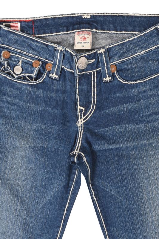 TRUE RELIGION HOSE BLAU JEANS