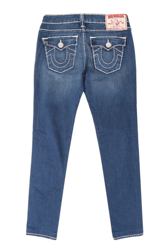 TRUE RELIGION HOSE BLAU JEANS