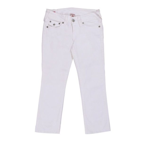 TRUE RELIGION WHITE JEANS