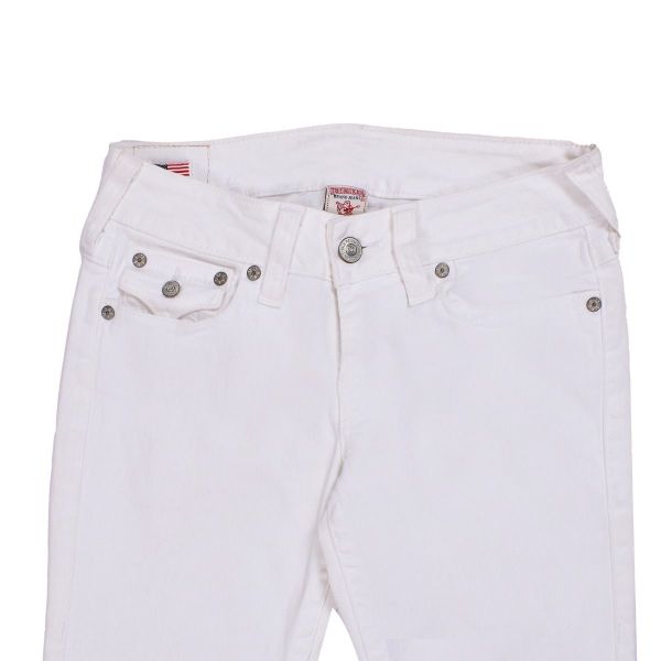 TRUE RELIGION WHITE JEANS