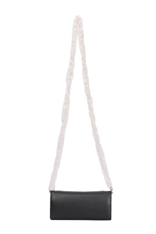 Valentino Black Wallet On Chain Studded Bag
