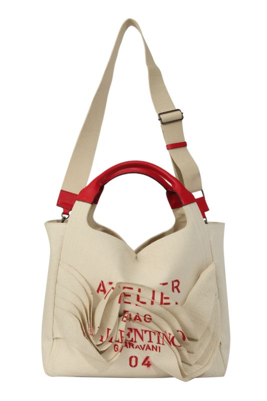 Valentino Garavani Atelier Canvas Tote Bag