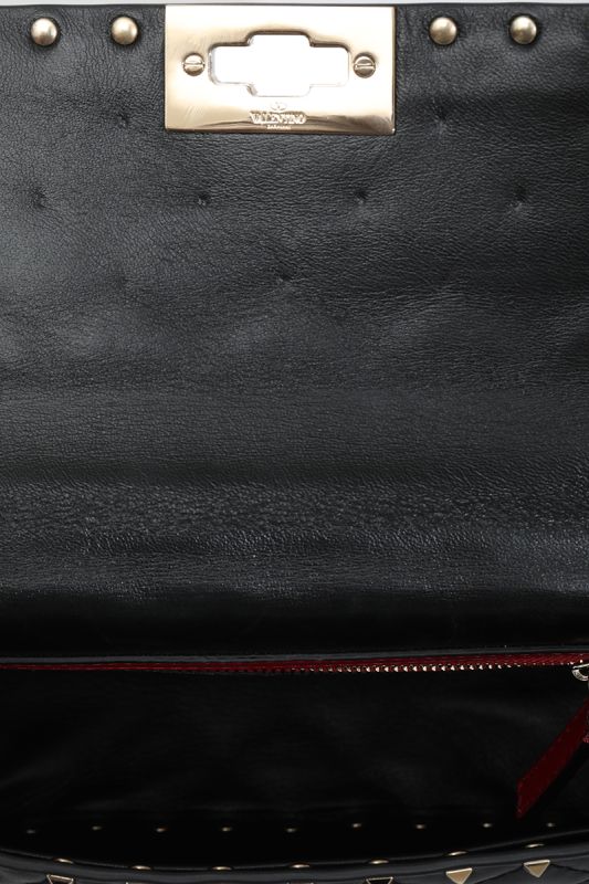 Valentino GaravaniRockstud Spike VLTN Quilted Leather Shoulder Bag