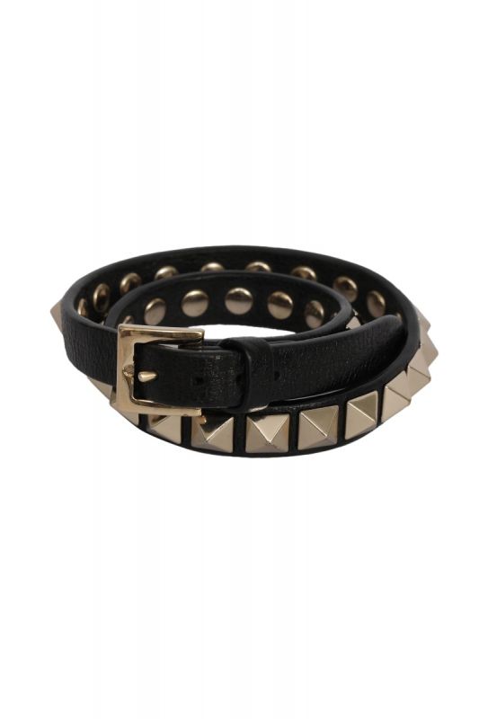 Valentino Garavani Studded Black Wrist Band