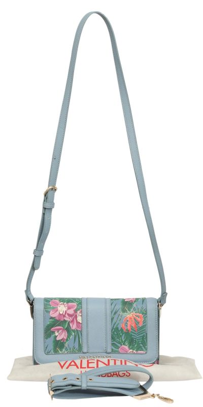 Mario Valentino Blue Floral Sling Bag