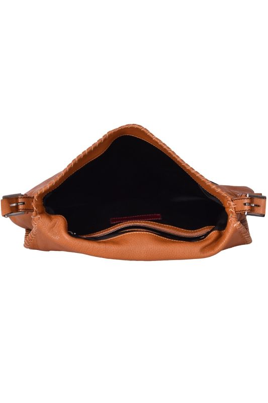 ValentinoGaravani Brown Leather Crossbody Bag