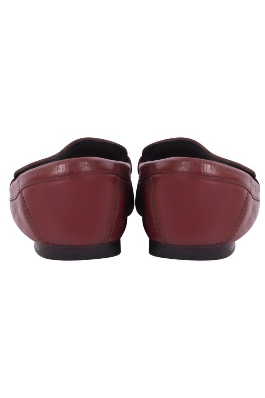 Versace Burgundy Medusa Vanitas Loafers