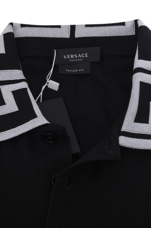 Versace Head Embroidery Polo TShirt
