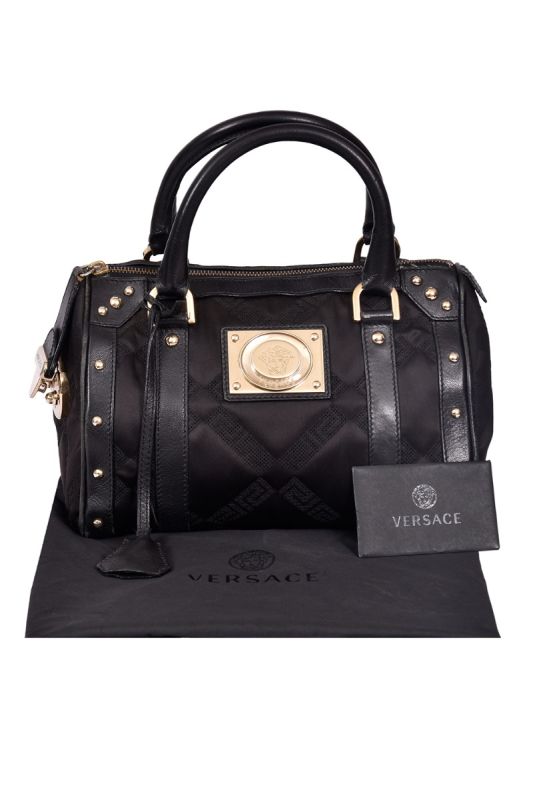 Versace Jacquard Medusa LogoSatchel Bag