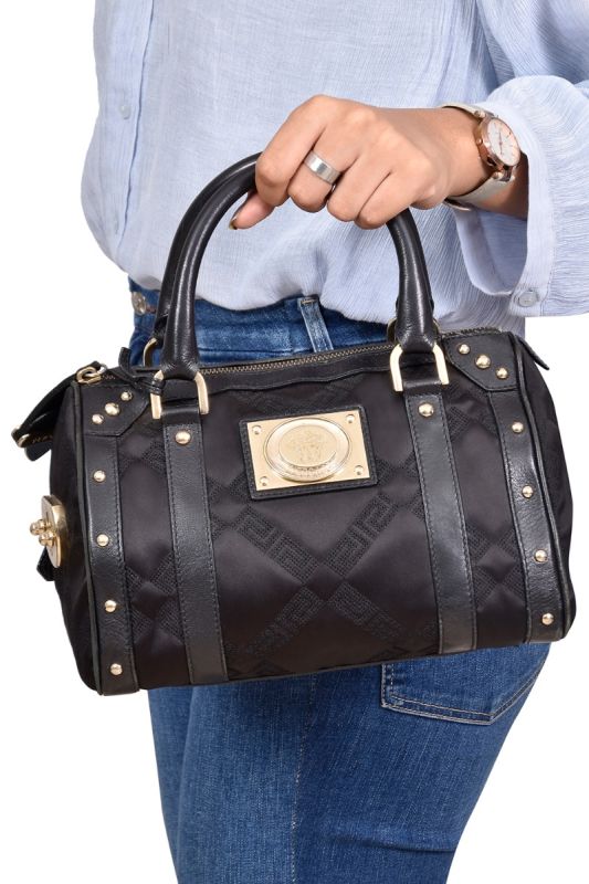 Versace Jacquard Medusa LogoSatchel Bag