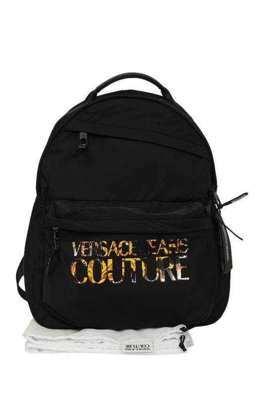 Versace Jeans Couture Black Backpack