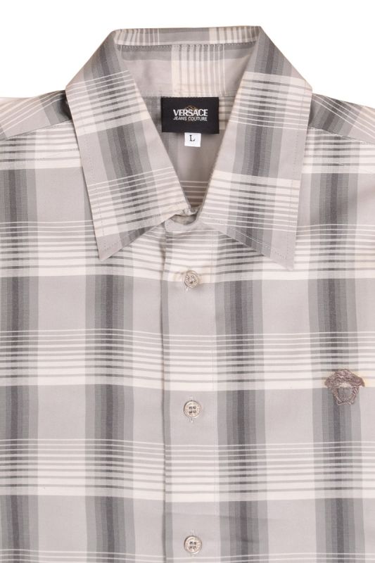Versace Jeans Couture Medusa Checks Shirt