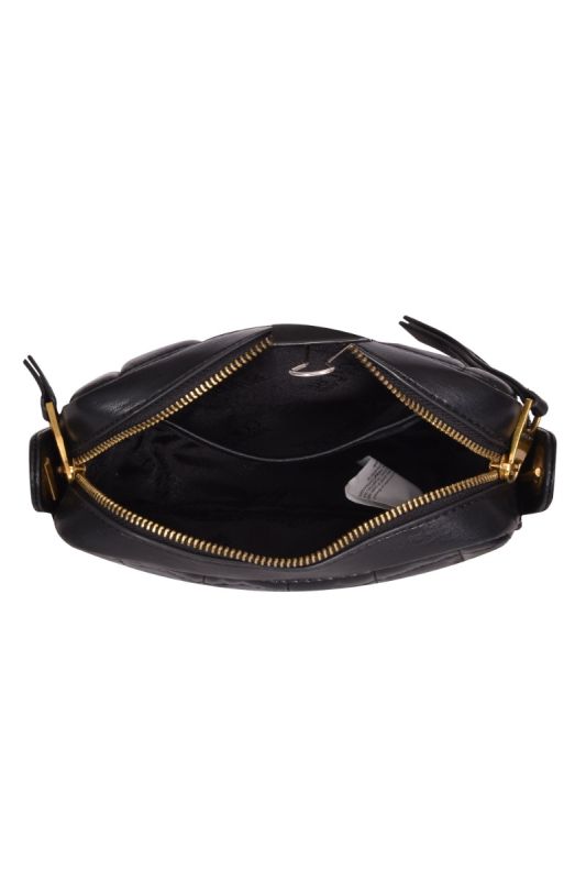 Versace Jeans Couture Quilted Logo Plaque Crossbody Bag