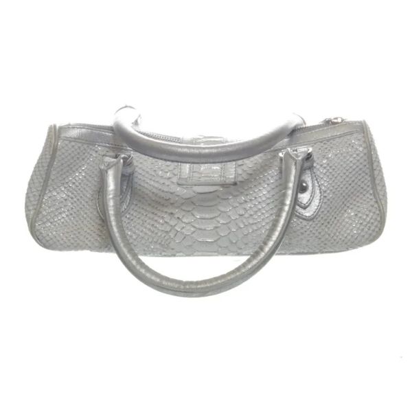 VERSACE JEANS COUTURE SNAKESKIN SHOULDER BAG