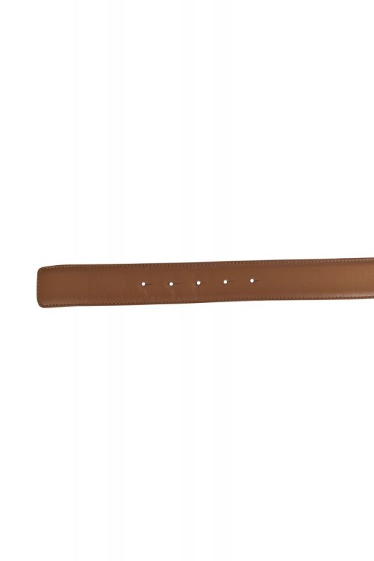 Versace Leather Medusa Buckle Belt
