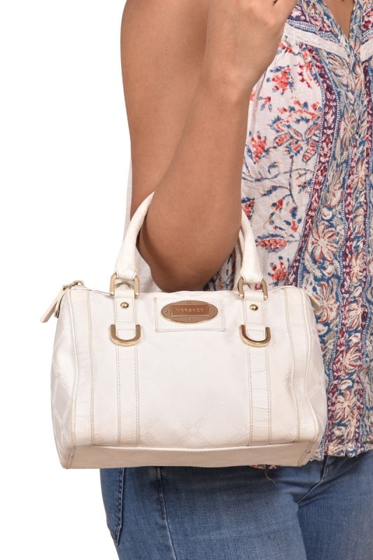 Versace Madonna Snap Out of Handbag