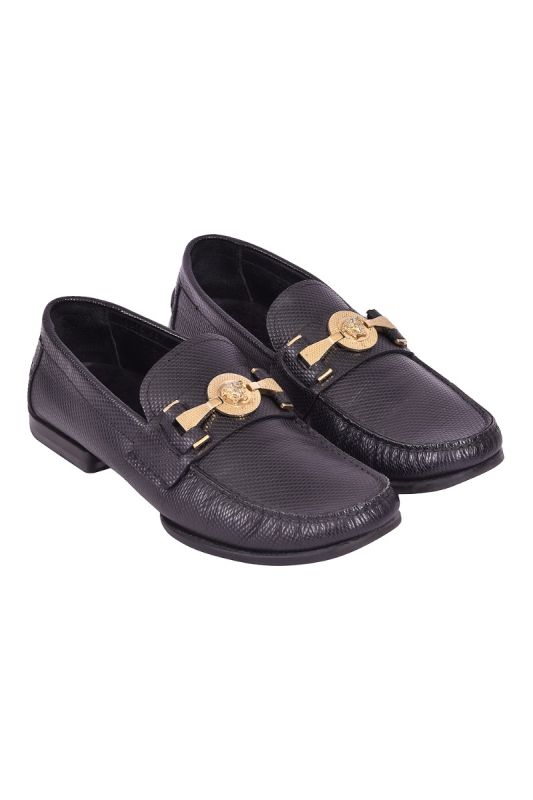 Versace Medusa Medallion Men’s Loafers