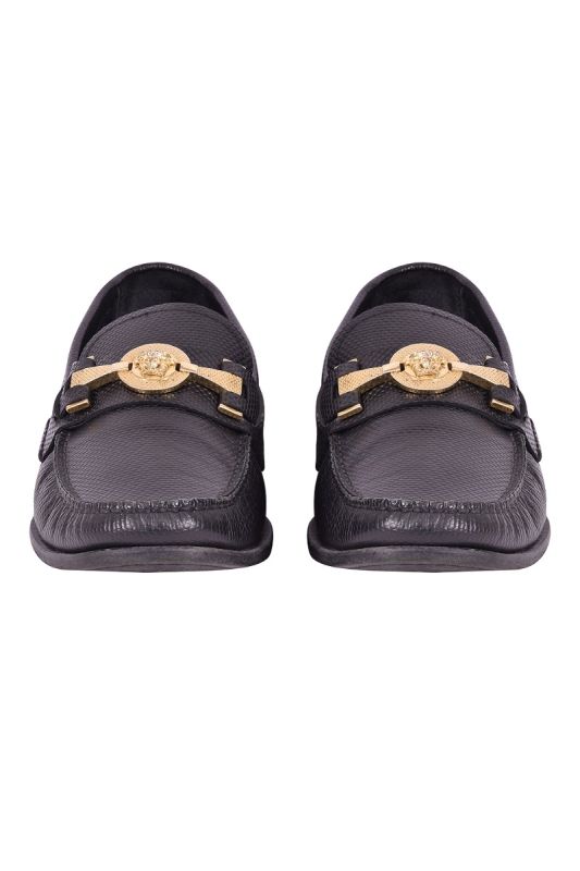 Versace Medusa Medallion Men’s Loafers