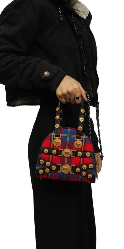 Versace Medusa Medallion Top Handle Tote Bag