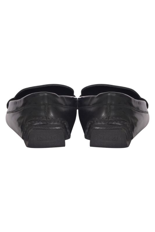 Versace Medusa Penny Loafers