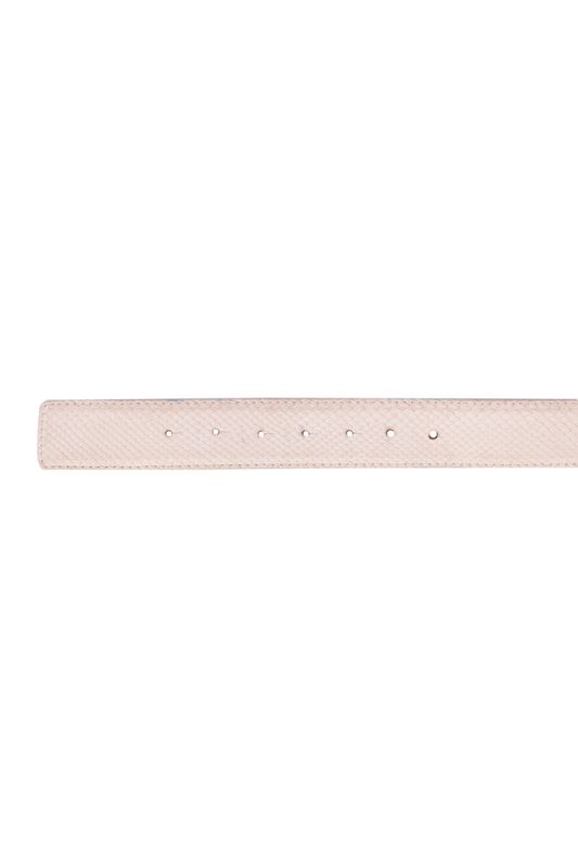 Versace Medusa Swarovski Snakeskin Belt