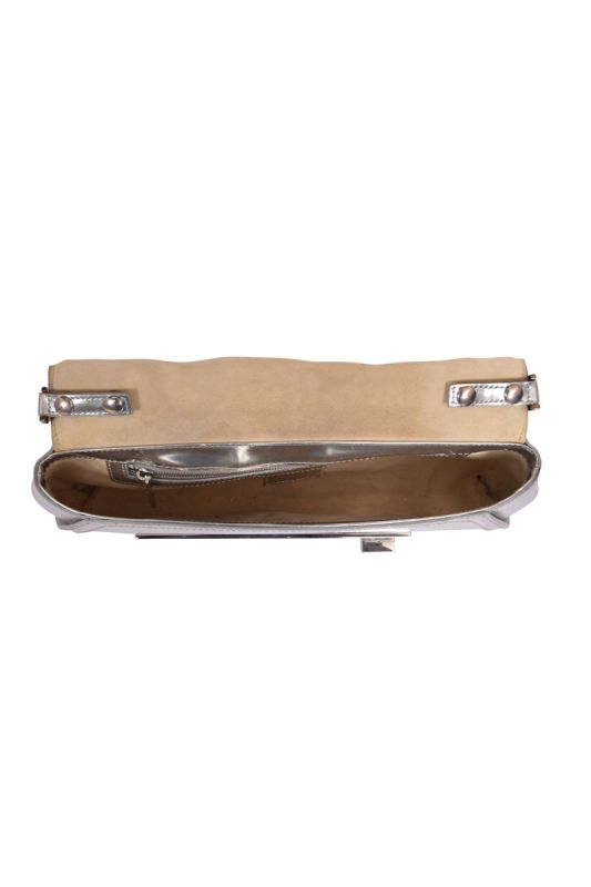 Versace Metallic Leather Sling bag