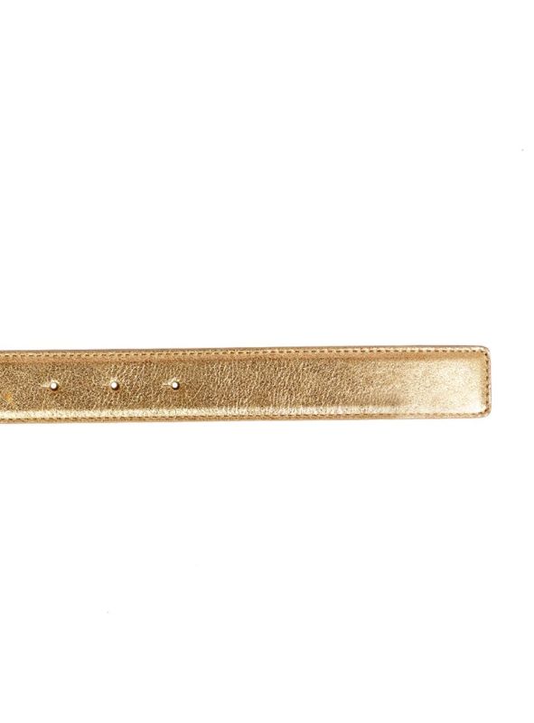 VERSACE METALLIC STUDDED VINTAGE BELT