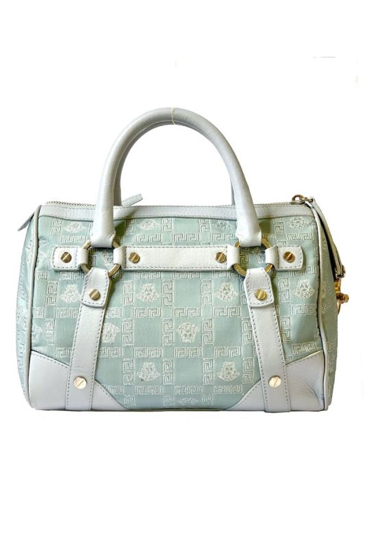 VERSACE MONOGRAM BOWLING BAG