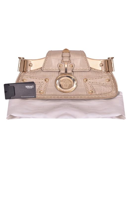 Versace Vintage Medusa Runway Limited Edition Clutch
