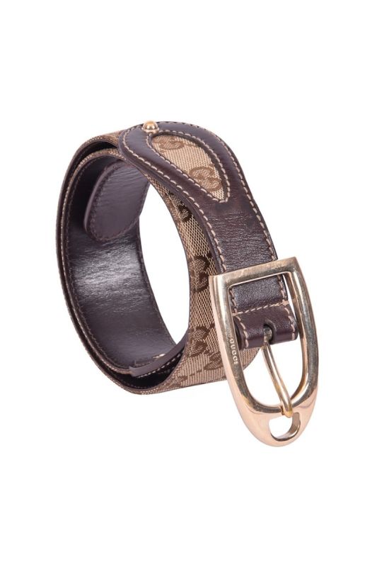 Gucci GG Monogram Buckle Belt RT91-10