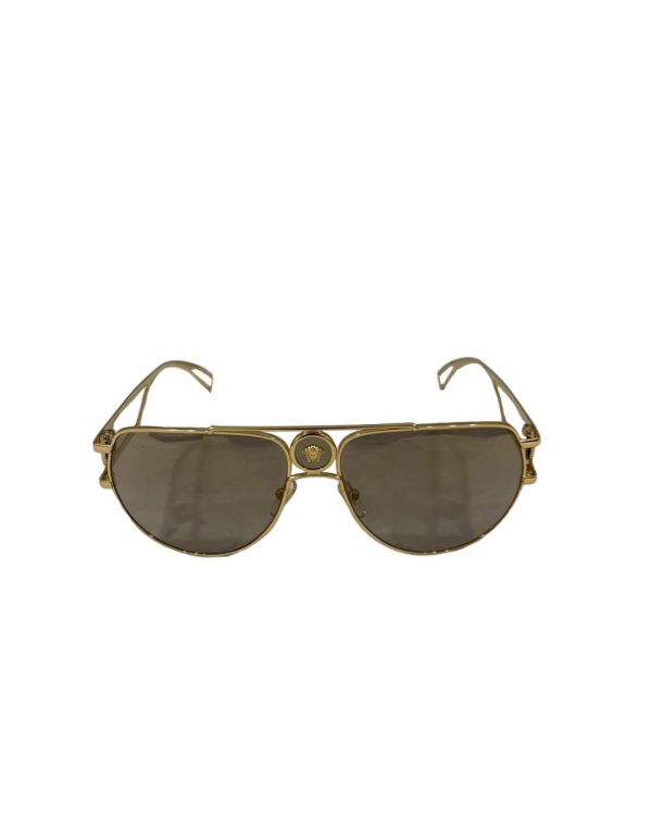 VERSACE VE2225 100287 GOLD MEN’S SUNGLASSES 