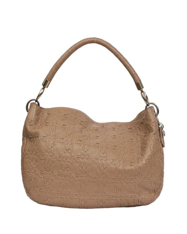 Christian Dior Cannage Whipstitch Hobo Bag