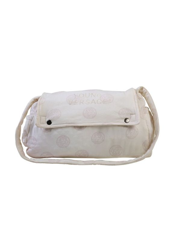 YOUNG VERSACE MEDUSA MONOGRAM BABY BAG