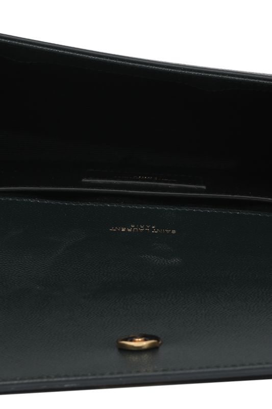 Ysl Kate Small Embossed Leather Chain Sling Bag