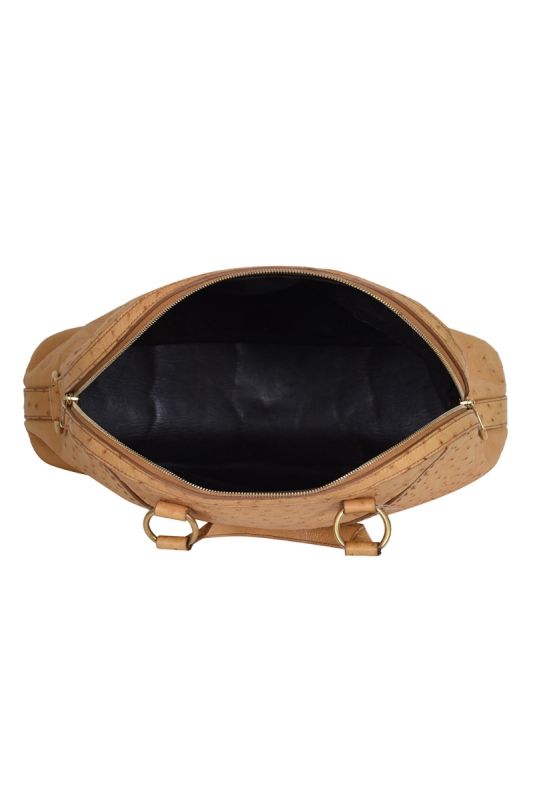 YSL Ostrich Muse Handbag