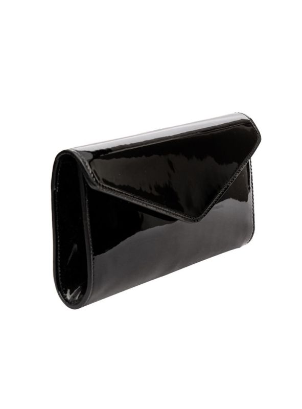 YSL PATENT Y MAIL CLUTCH