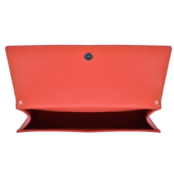 SAINT LAURENT GOATSKIN SMALL BELLE DE JOUR CLUTCH