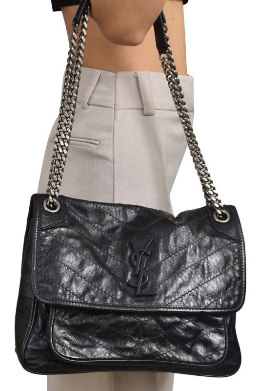 Yves Saint Laurent Niki Leather Crossbody Bag