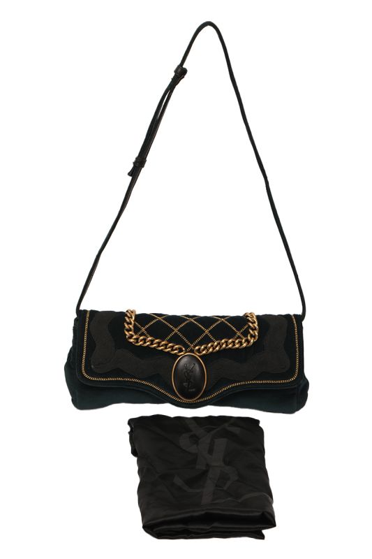 YVES SAINT LAURENTS AC LUXEMBOURG CLUTCH