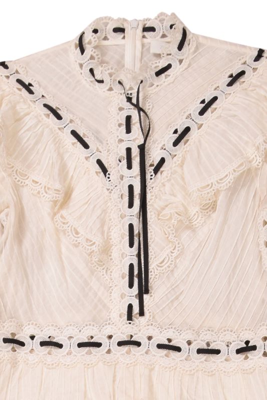 Zimmerman White Tiered Dress